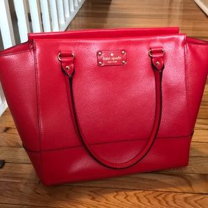 Red Kate Spade bag